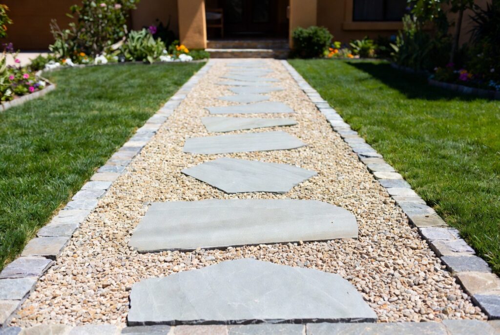 10. Install a Stone or Gravel Pathway