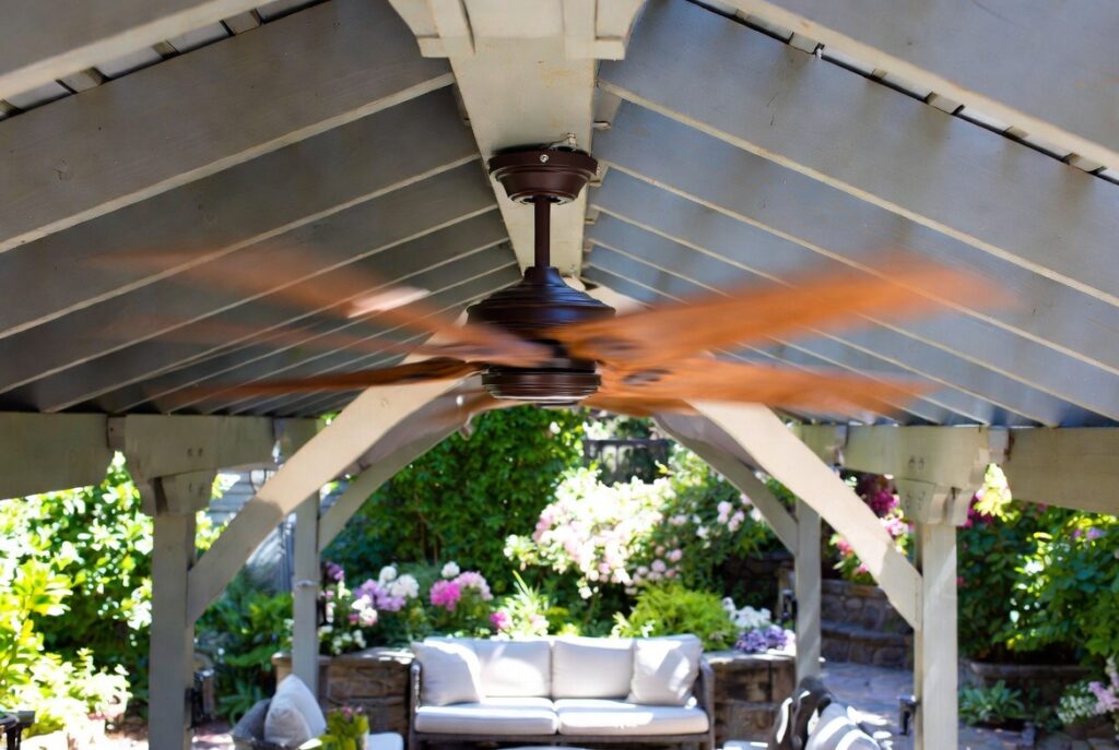 11. Add a Ceiling Fan to Stay Cool