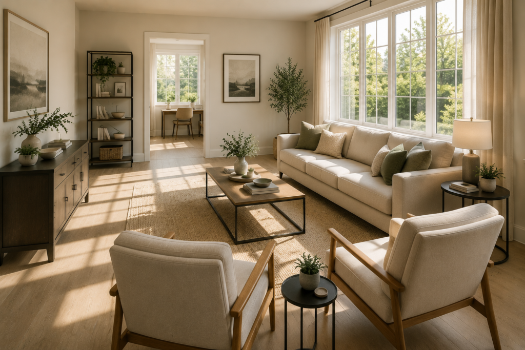 13. Arrange Furniture for Natural Light