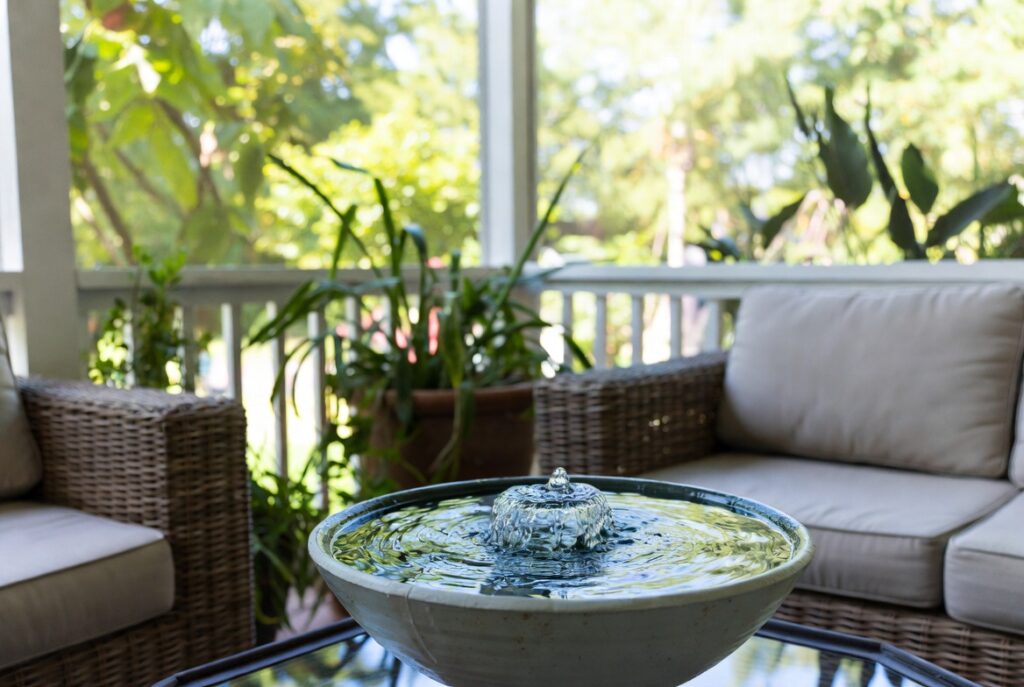 14. Add a Small Water Feature