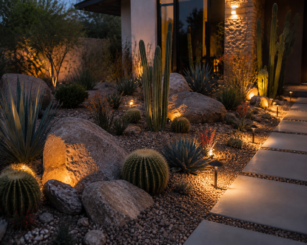 14. Cactus and Rock Garden