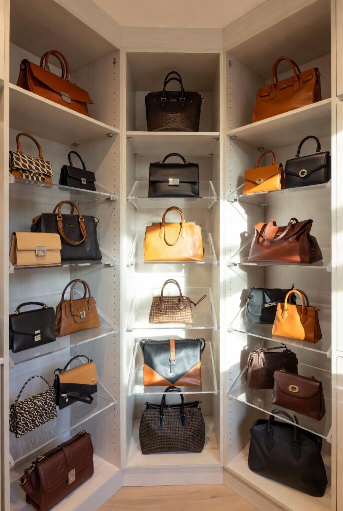16. Organize Handbags and Purses