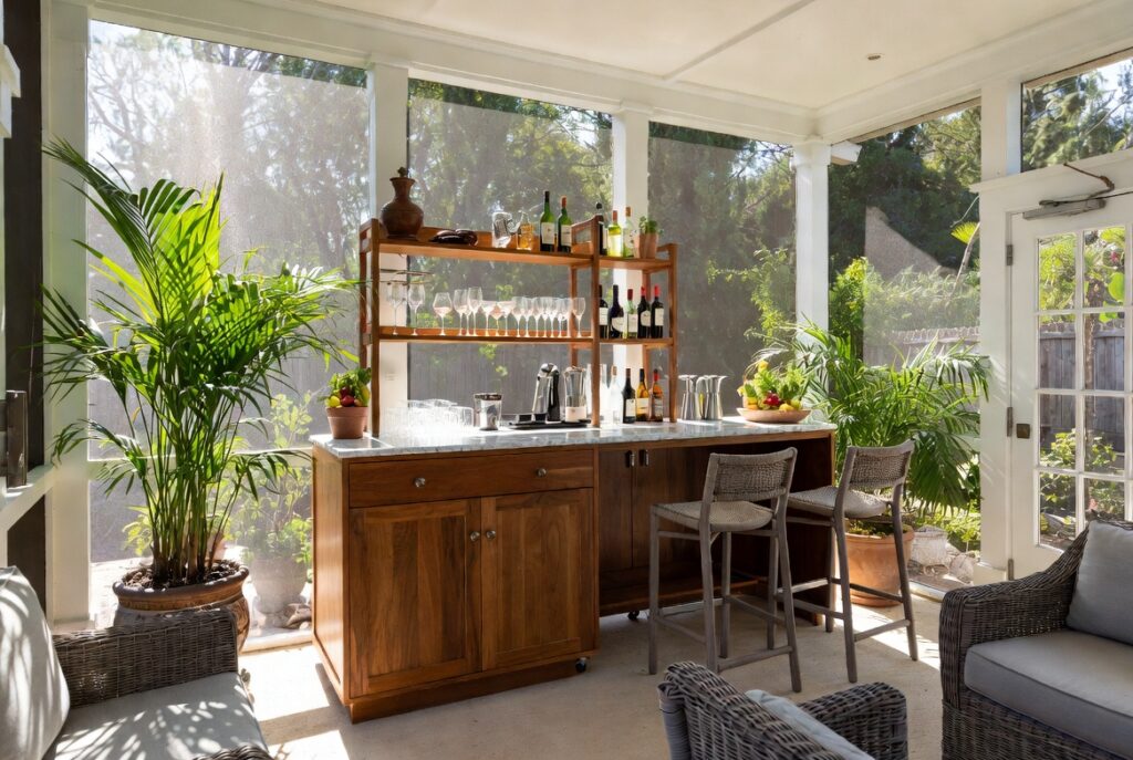 17. Create a Bar or Beverage Station