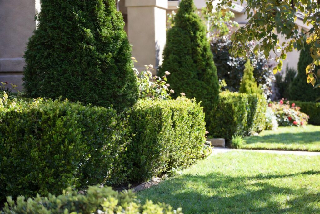 19. Plant Evergreens for Year-Round Structure