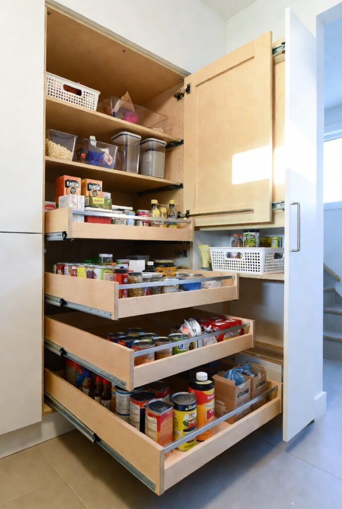 2. Create a Slide-Out Pantry