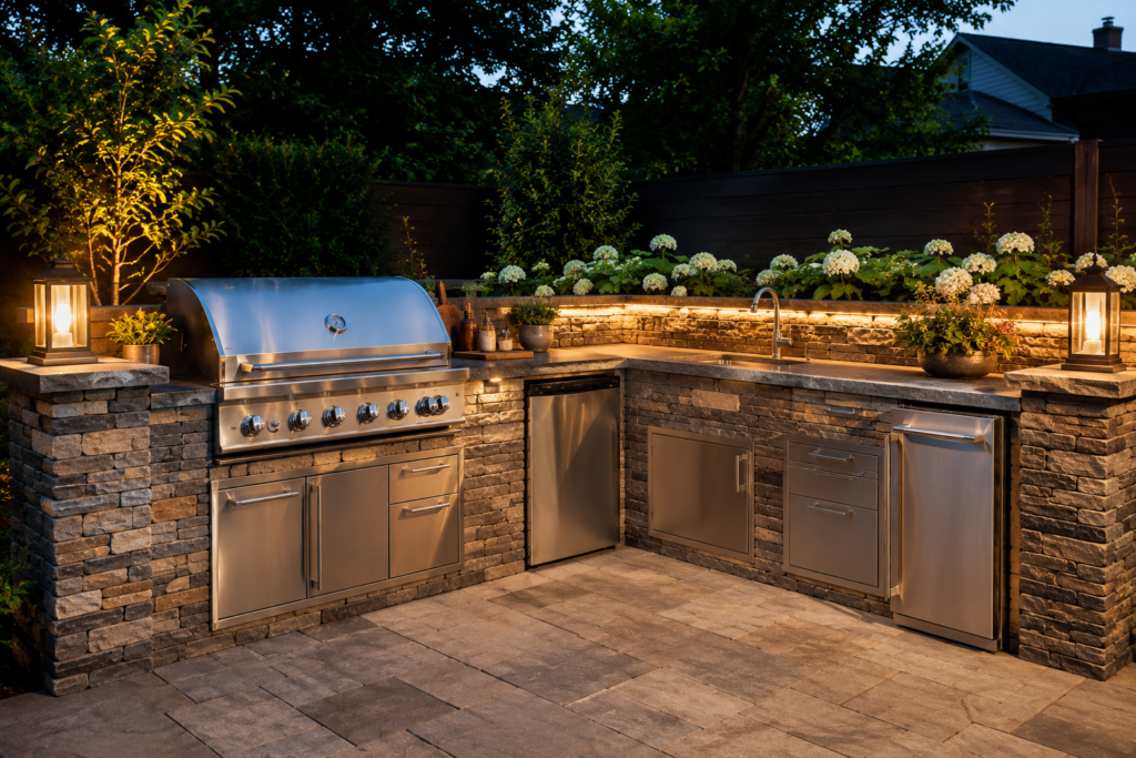 2. Create an Outdoor Kitchen