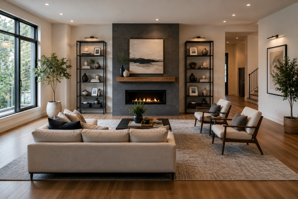 2. Float Furniture Away from Walls