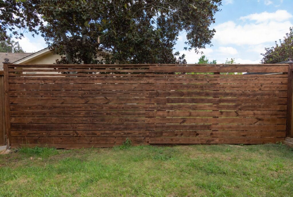 3. Board-on-Board Privacy Fence