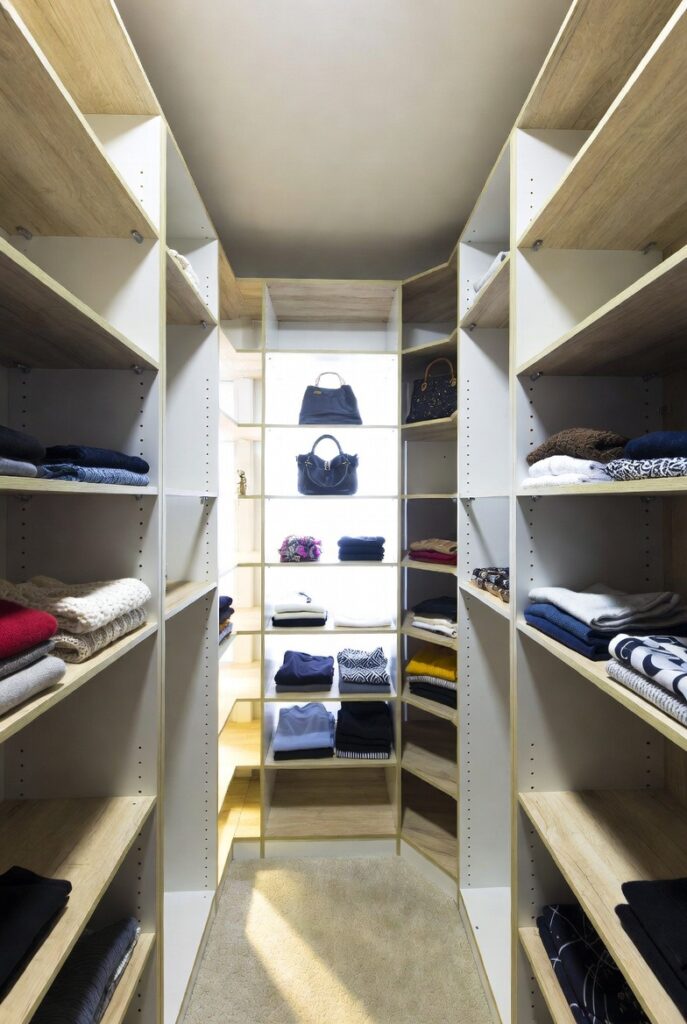 3. Install Adjustable Shelving