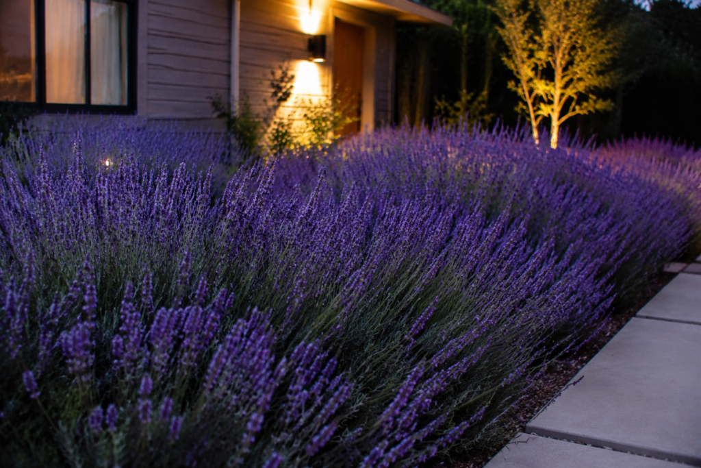 4. Lavender Mass Planting