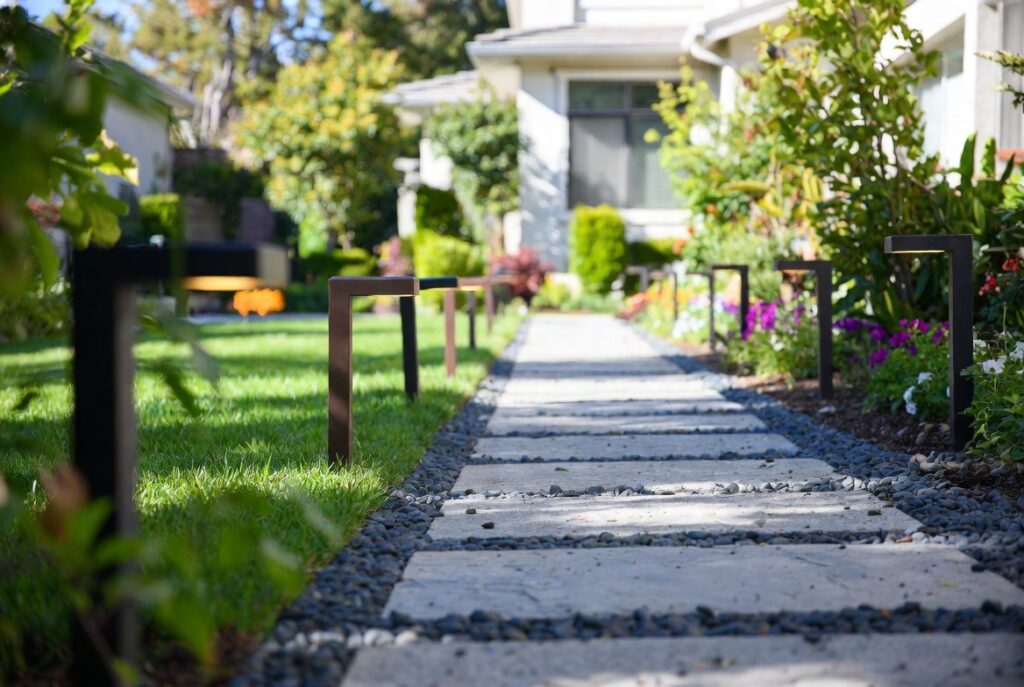 5. Add Landscape Lighting Along the Path