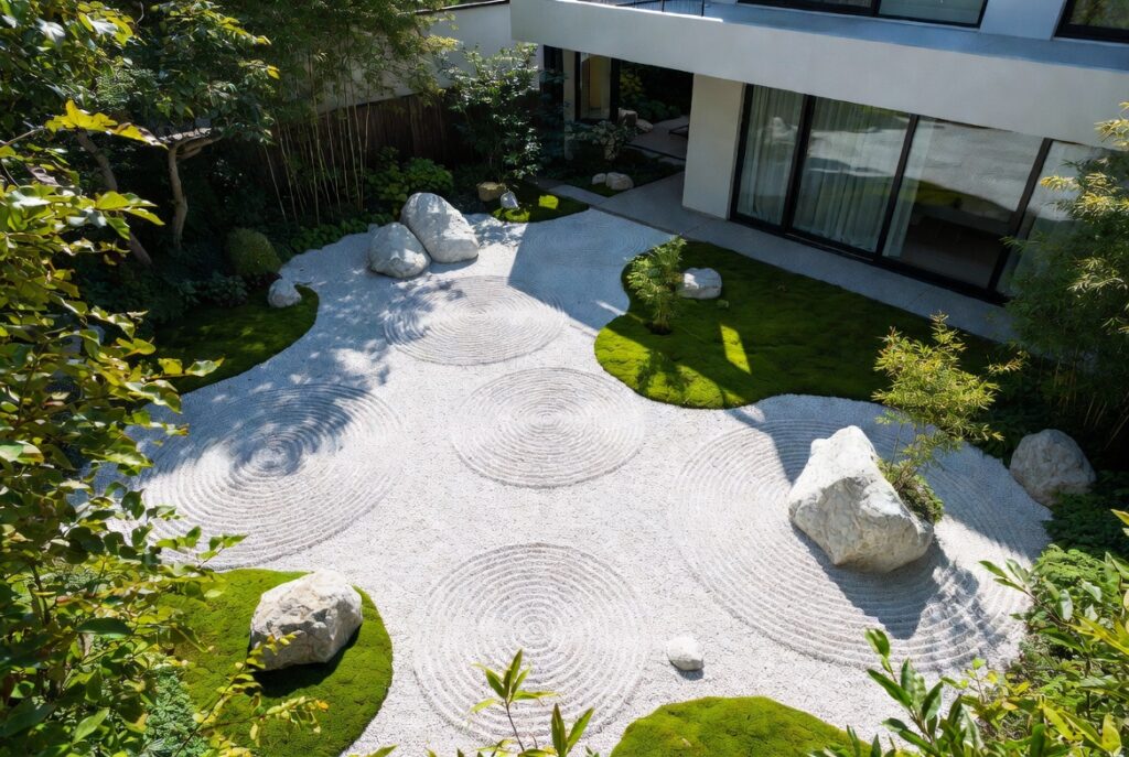 5. Create a Modern Zen Garden