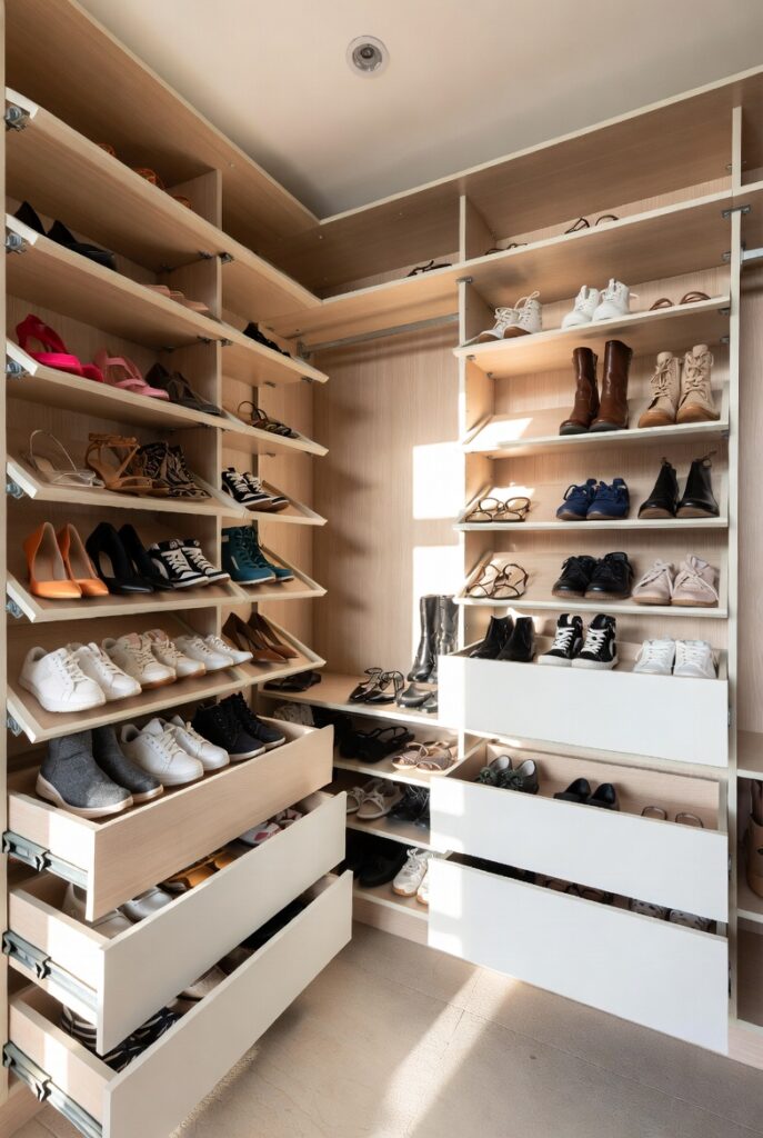 5. Design Dedicated Shoe Storage