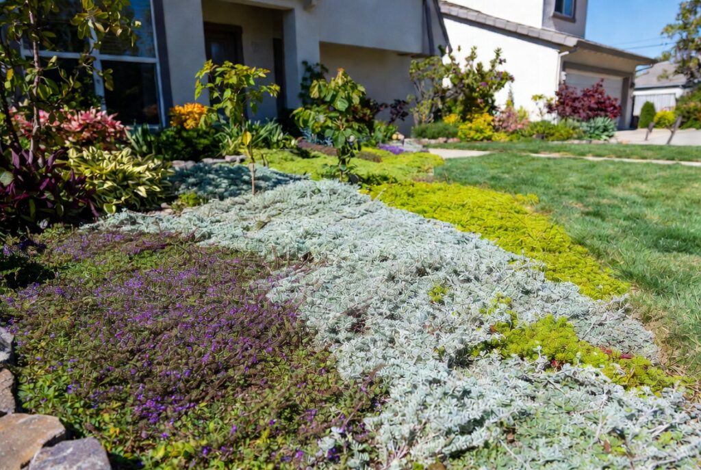 7. Replace Lawn with Ground Cover