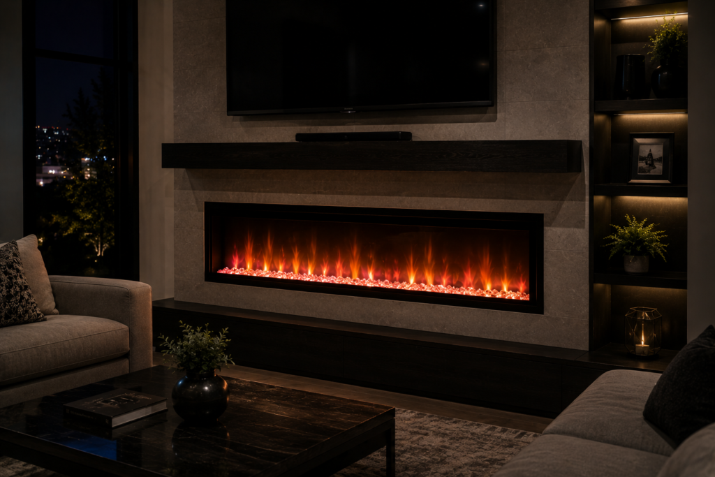 8. Electric Fireplace