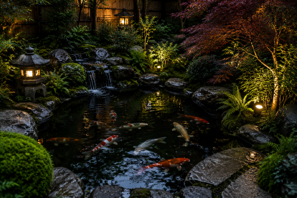 8. Koi Pond