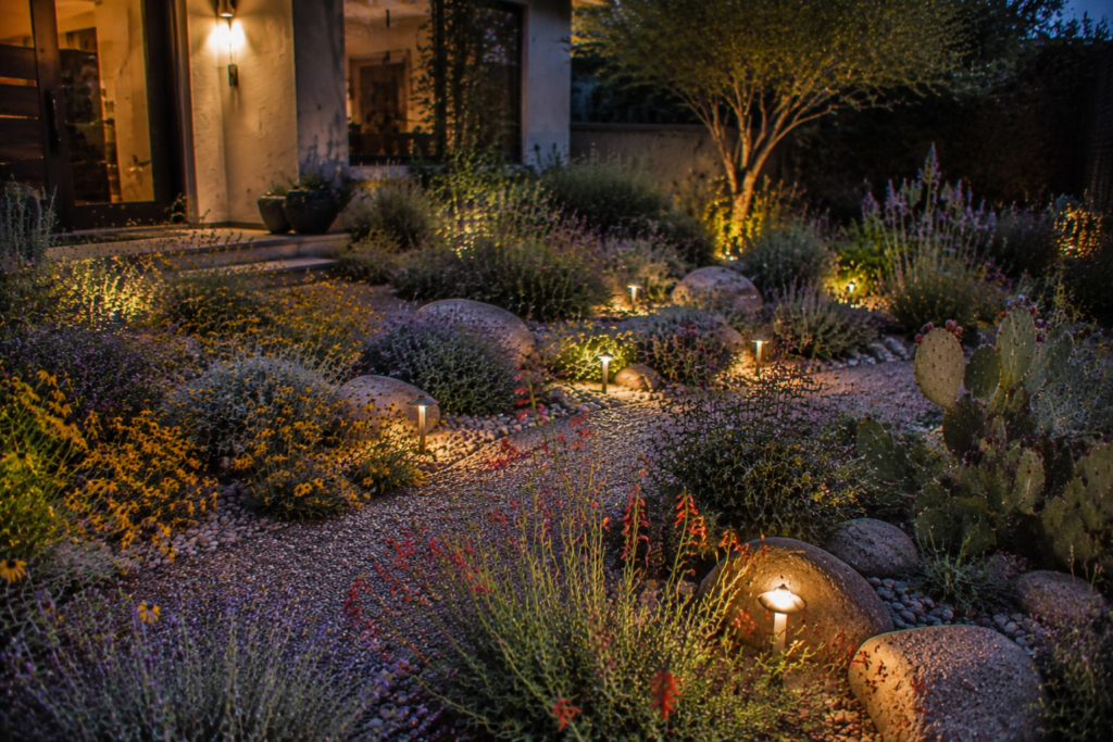 8. Native Wildflower Xeriscape