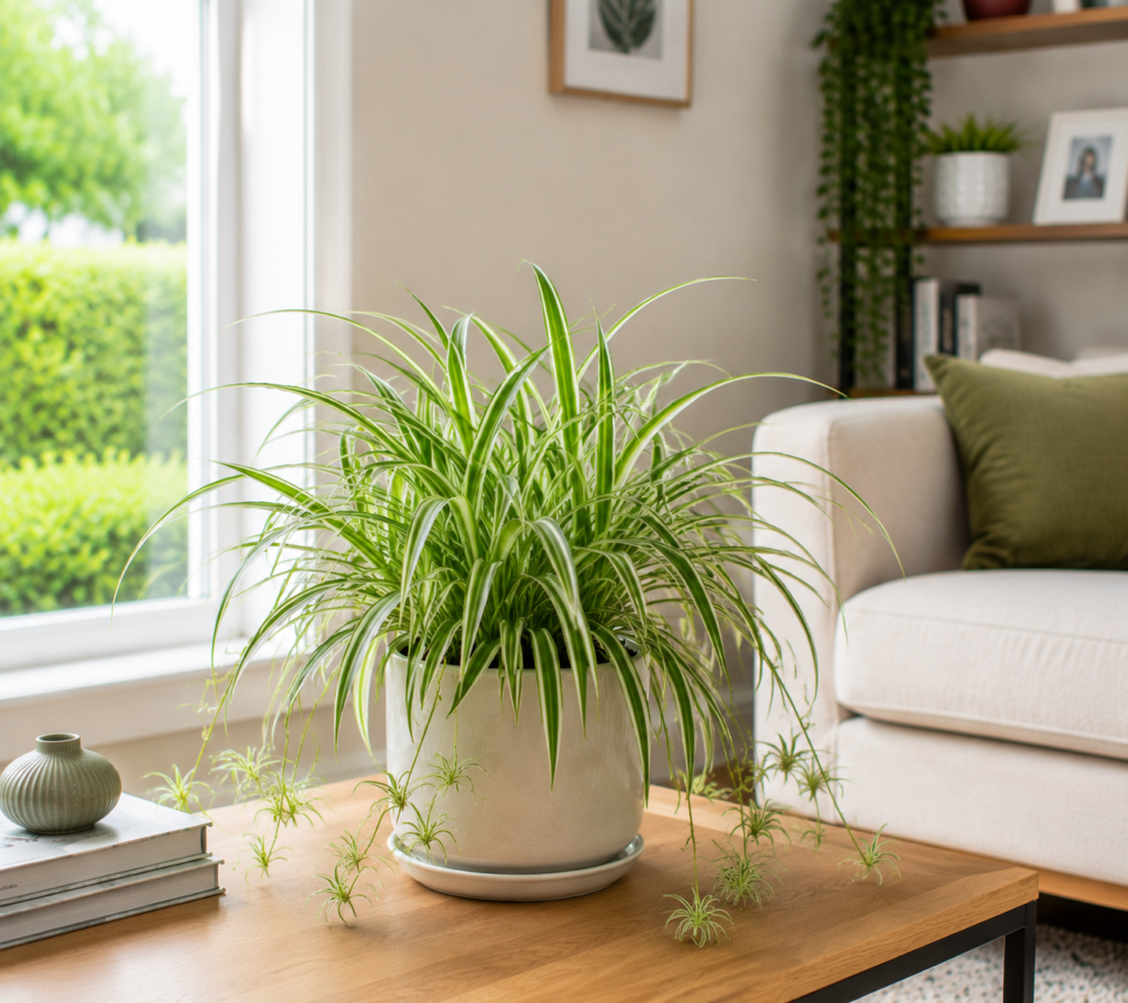 8. Spider Plant