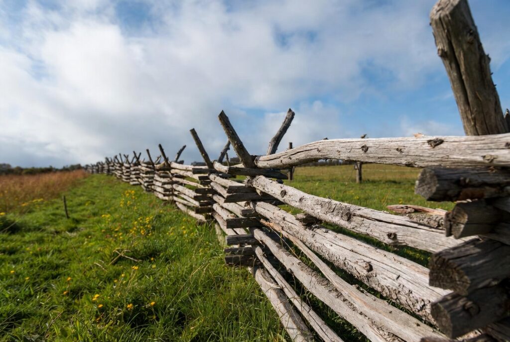 8. Split Rail Fence