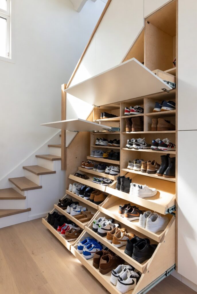 9. Install a Shoe Storage System