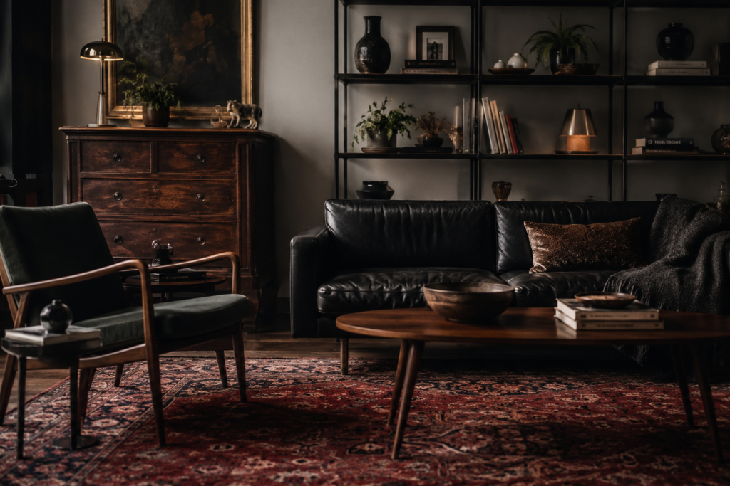 9. Mix Vintage and Modern Pieces