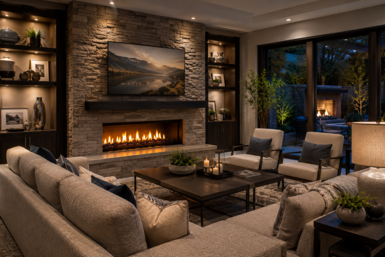 20 Fireplace Ideas to Transform Your Living Room Into a Cozy Retreat