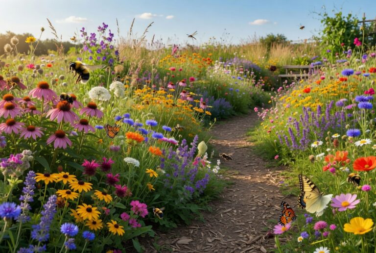 20 Wildflower Garden Ideas for a Natural Backyard