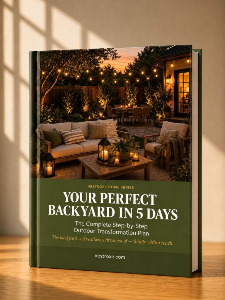 Your Perfect Backyard in 5 Days - eBook cover