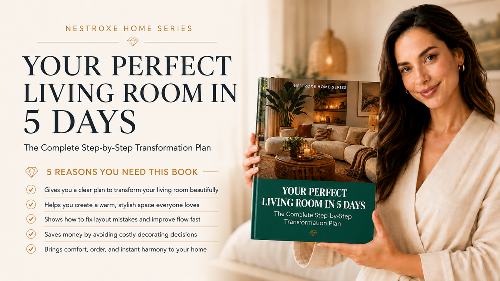 Your Perfect Living Room in 5 Days digital guide cover