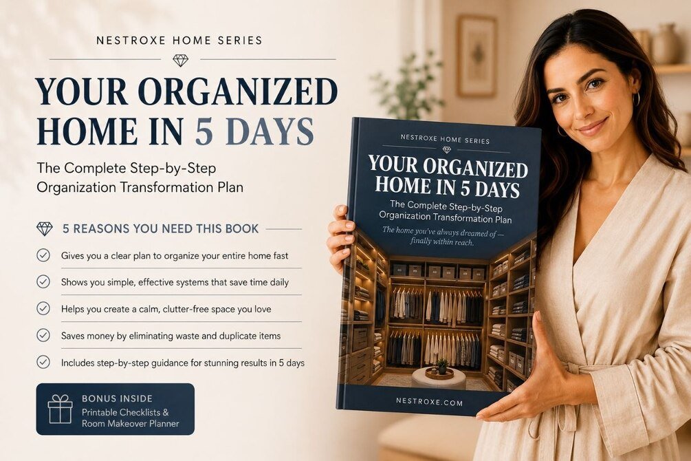 Your Organized Home in 5 Days digital guide cover
