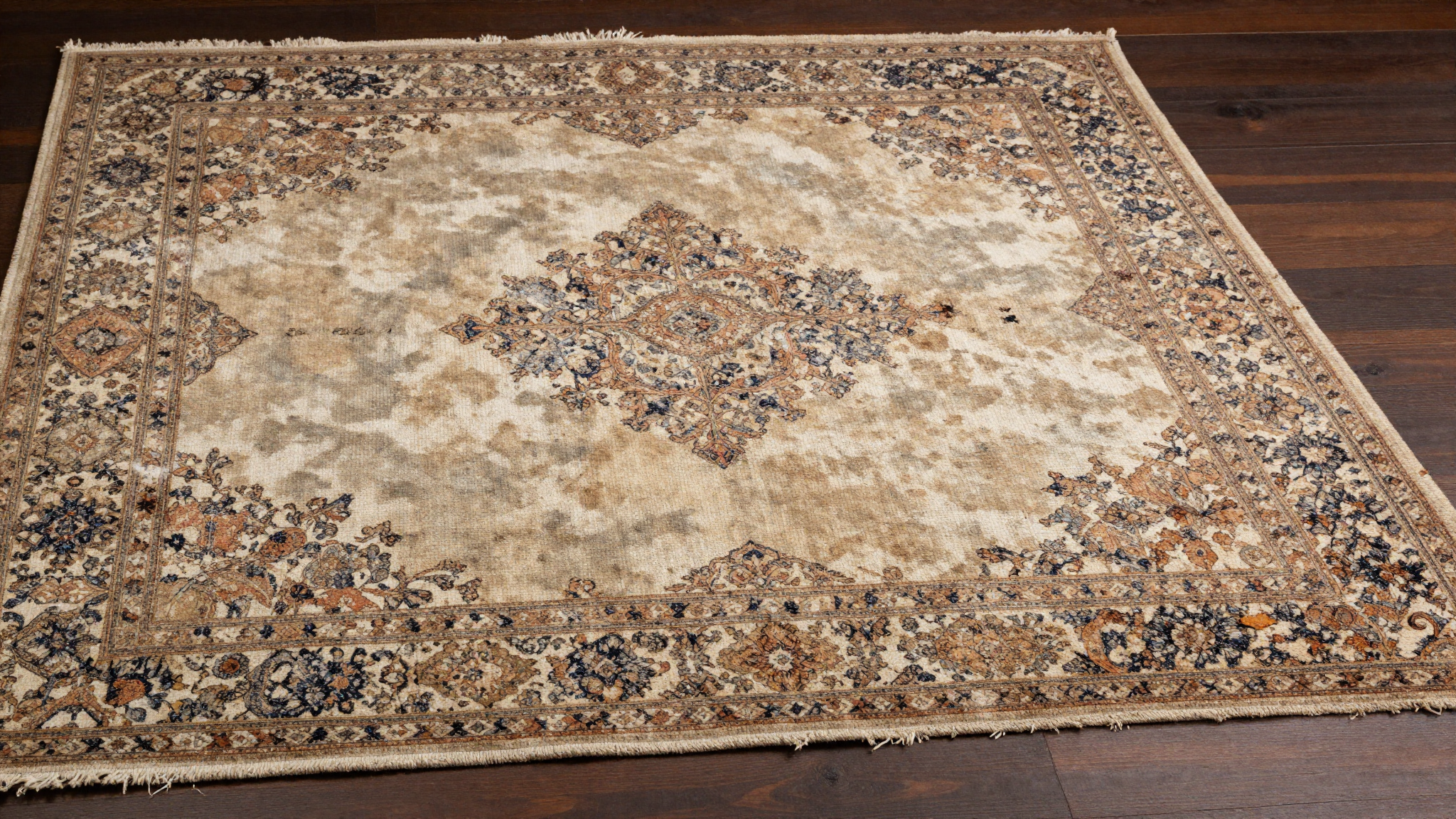 living room rug ideas antique vintage faded Persian