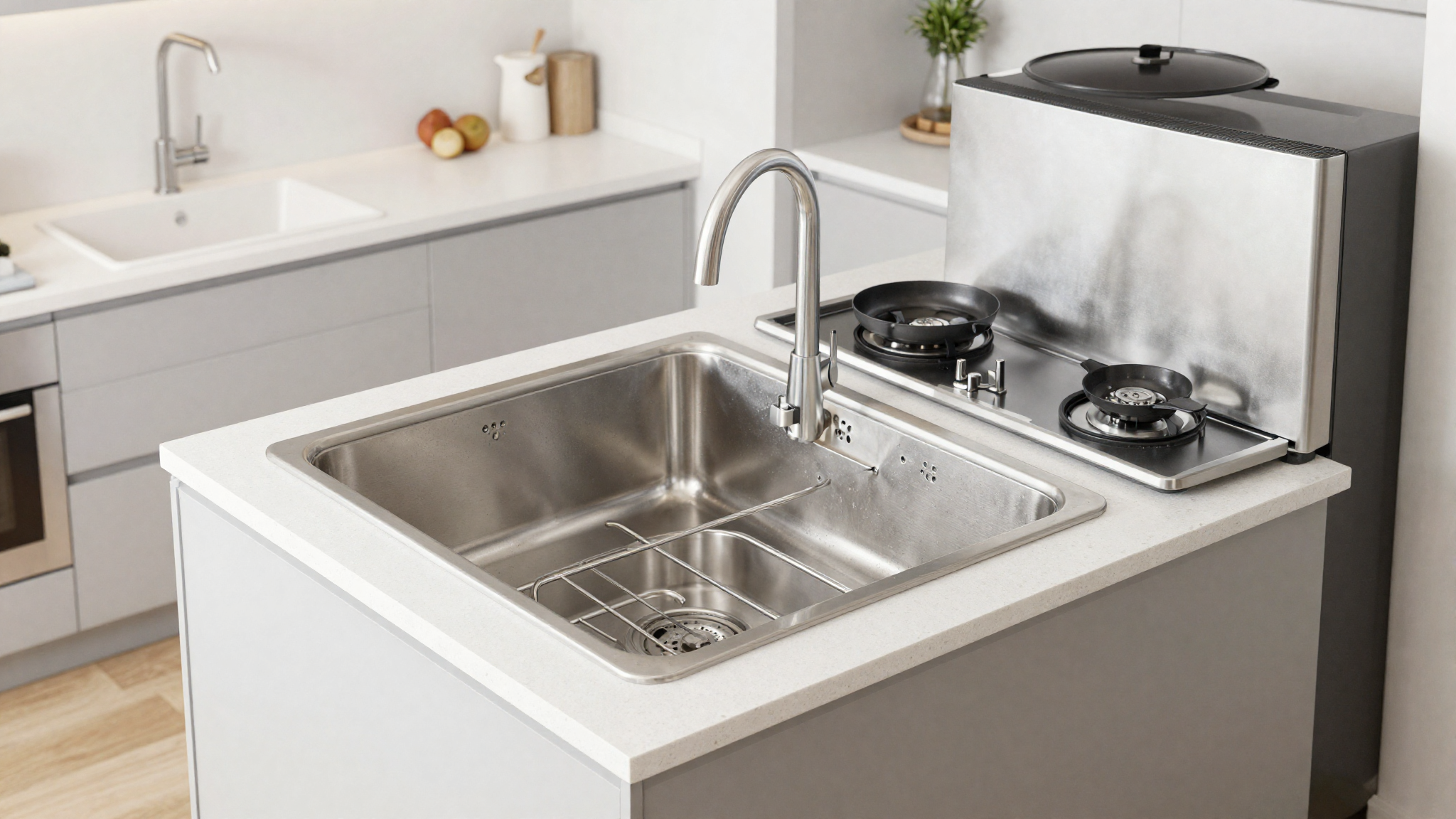 kitchen work triangle sink stove refrigerator workflow diagram