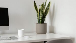 13 Stunning Home Office Plant Ideas for a Beautiful Calm Workspace