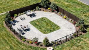 Turning One Flat Backyard Into Five Distinct Outdoor Rooms
