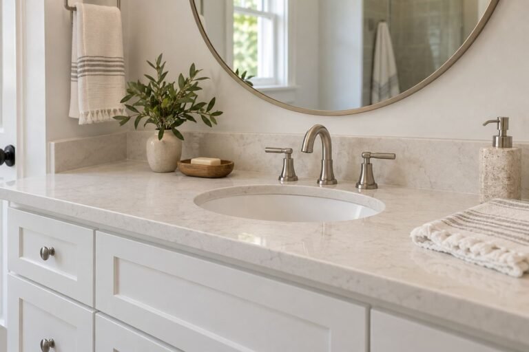 25 Bathroom Backsplash Ideas for a Better-Finished Vanity Wall