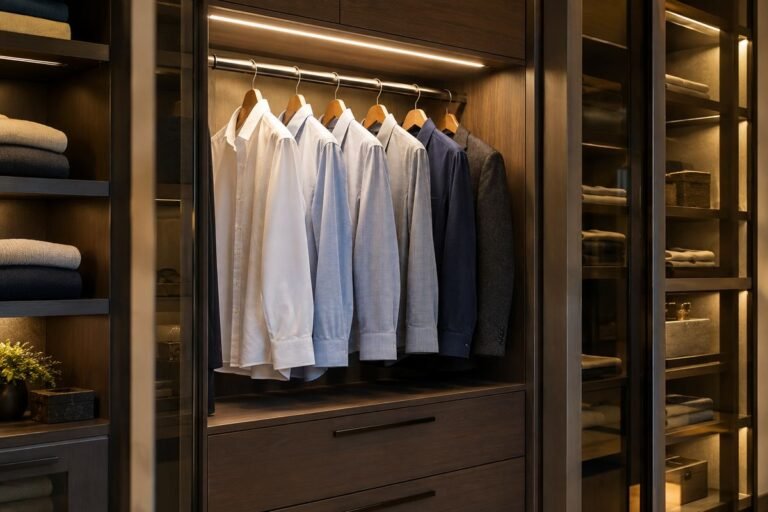 23 Closet Lighting Ideas for Clothes, Shelves and a Clearer Routine