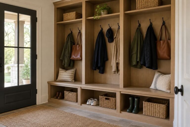 27 Mudroom Locker Ideas for Coats, Bags and Everyday Arrivals